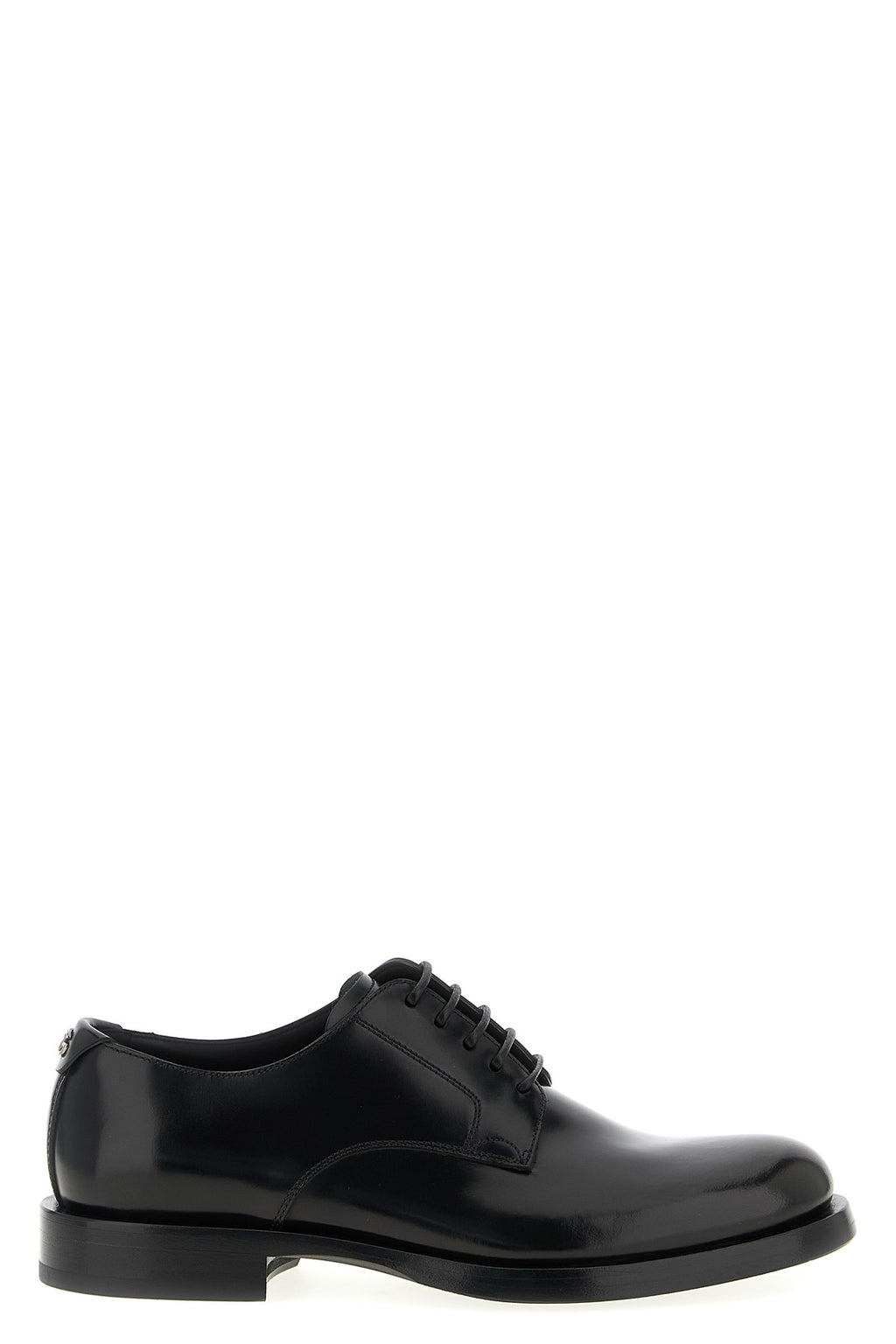DOLCE & GABBANA Derby Lace-Up Shoes For Men 100% calfskin leather (Bos Taurus)