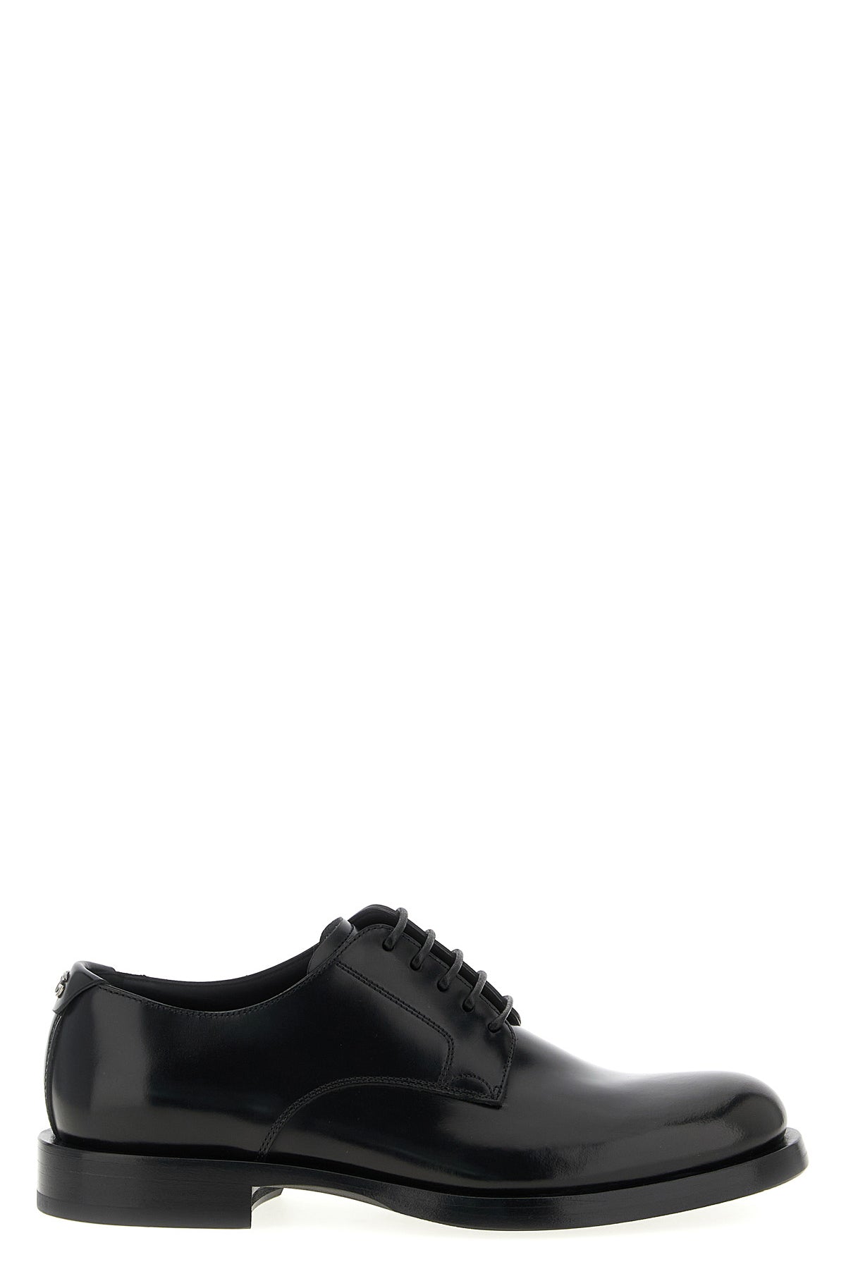 DOLCE & GABBANA Derby Lace-Up Shoes For Men 100% calfskin leather (Bos Taurus)