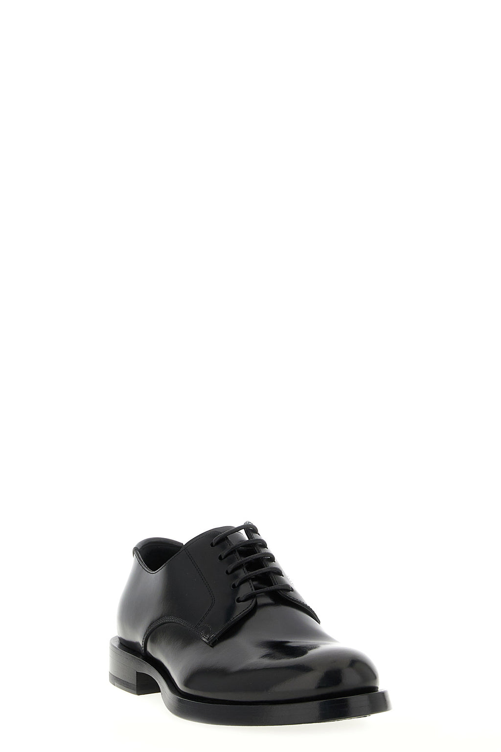 DOLCE & GABBANA Derby Lace-Up Shoes For Men 100% calfskin leather (Bos Taurus)