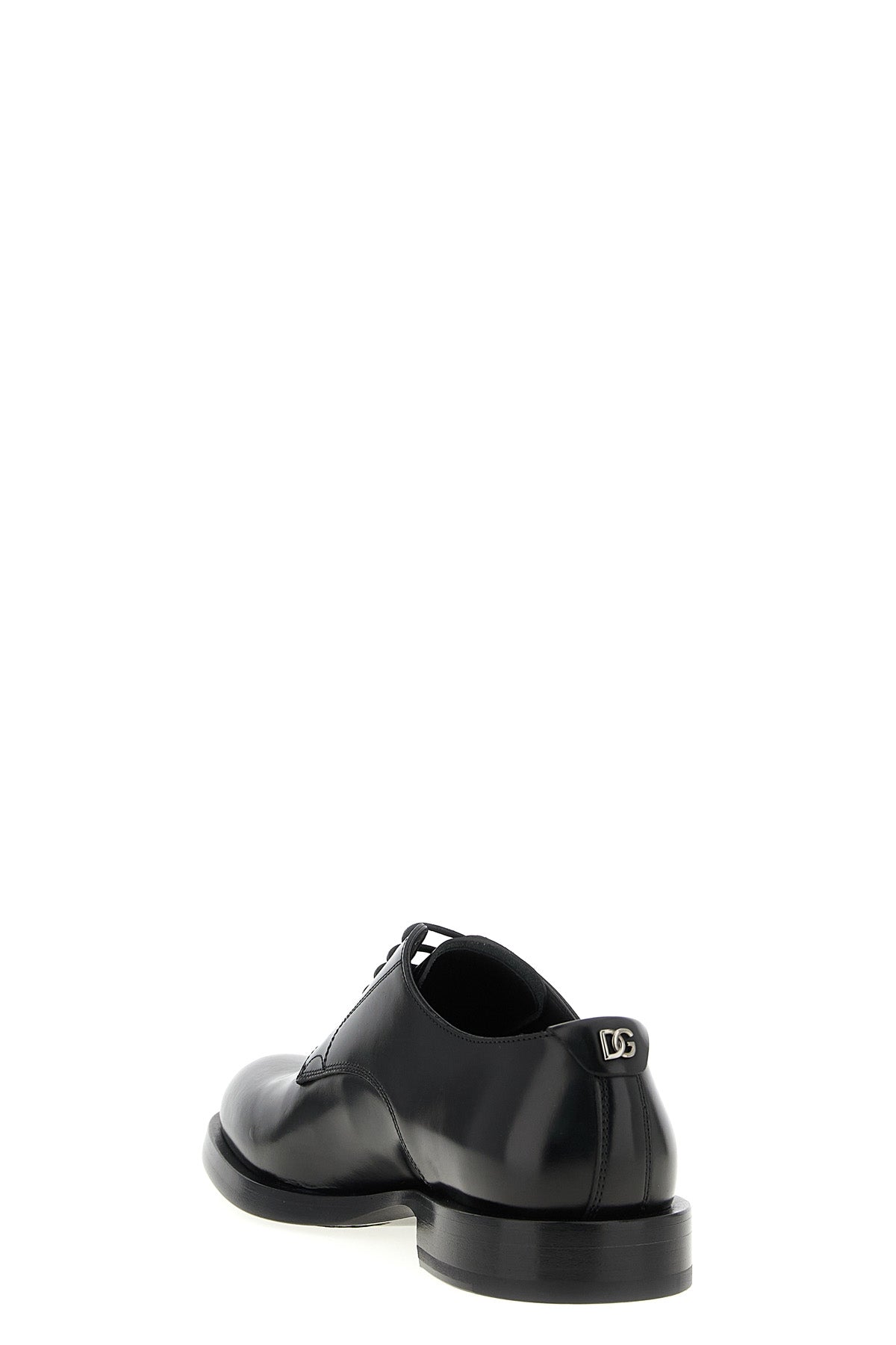 DOLCE & GABBANA Derby Lace-Up Shoes For Men 100% calfskin leather (Bos Taurus)