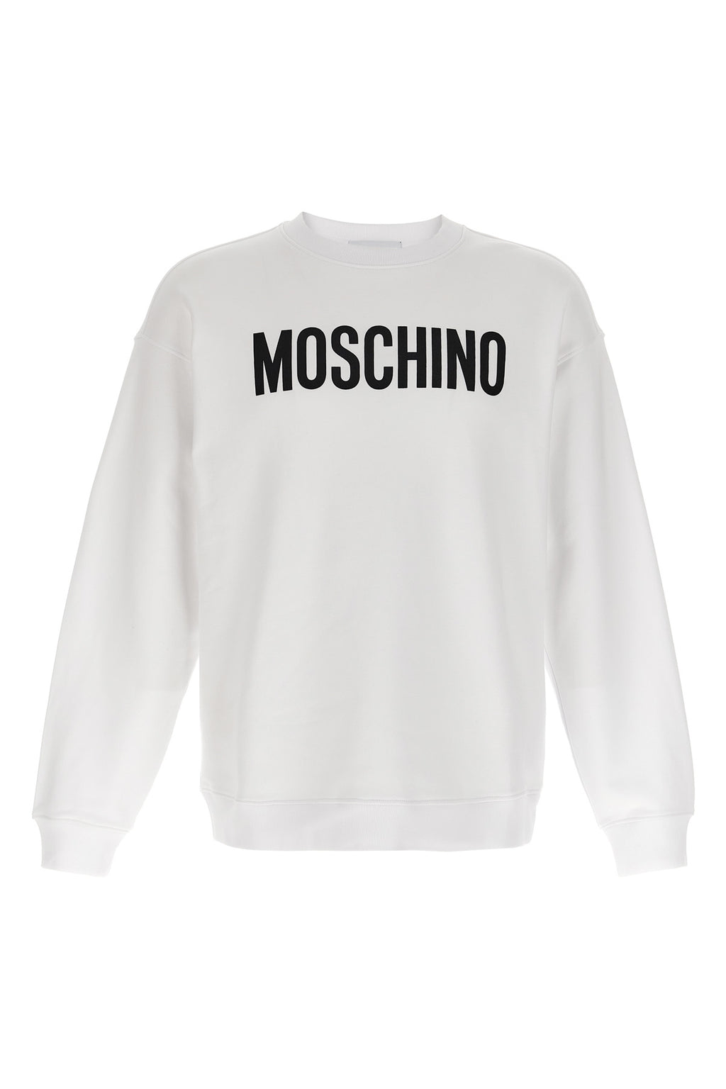 MOSCHINO Logo print sweatshirt For Men 100% cotton