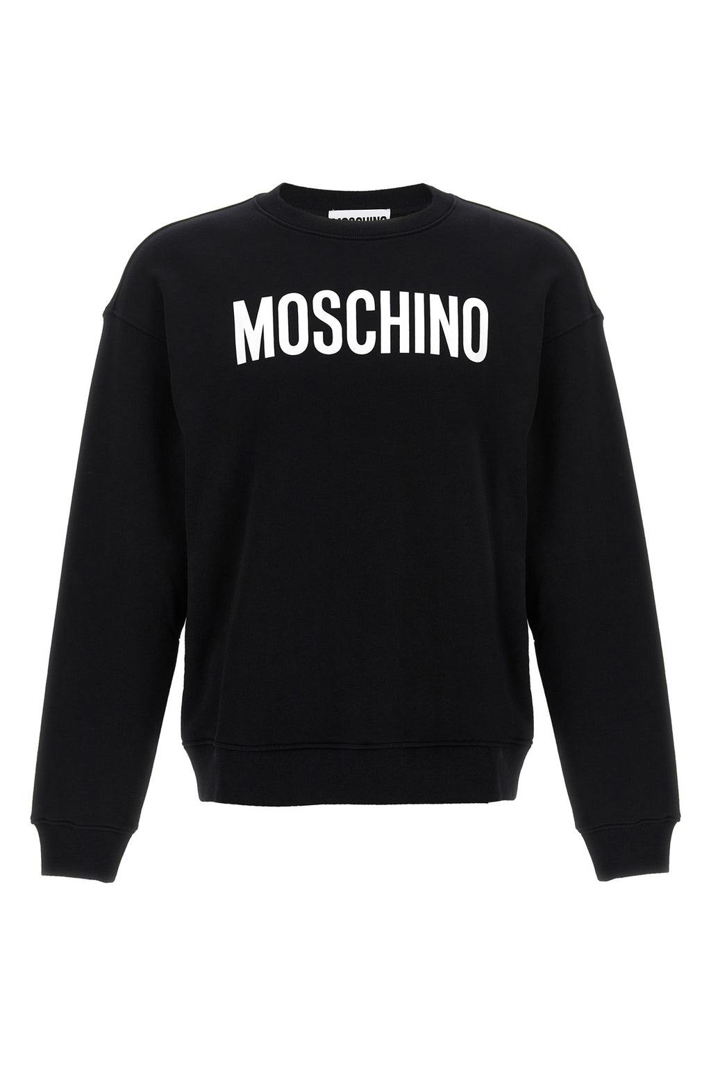 MOSCHINO Logo print sweatshirt For Men 100% cotton
