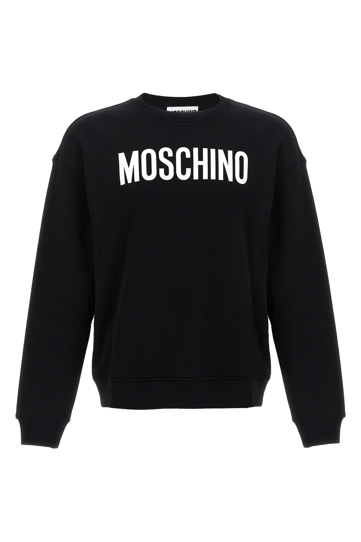 MOSCHINO Logo print sweatshirt For Men 100% cotton