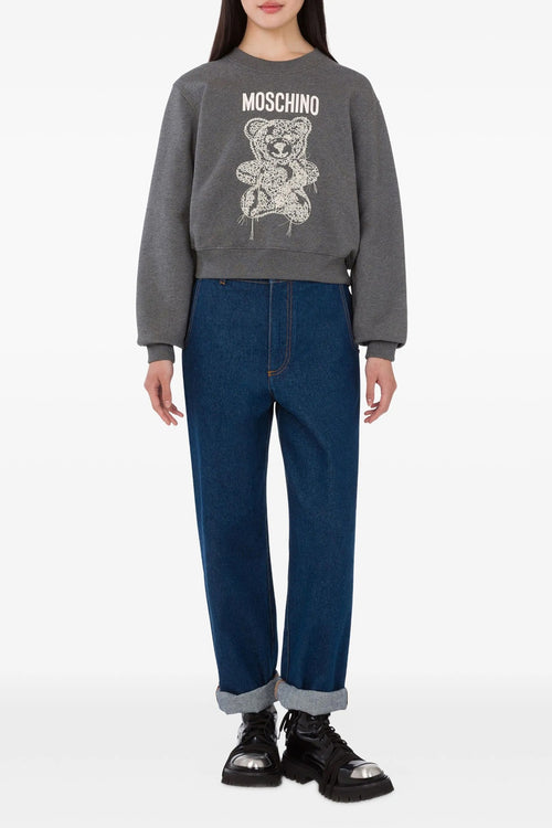 MOSCHINO 'Moschino Teddy Bear' sweatshirt For Women 100% cotton