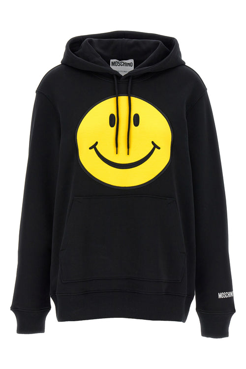 MOSCHINO 'Smiley' hoodie For Women 100% cotton