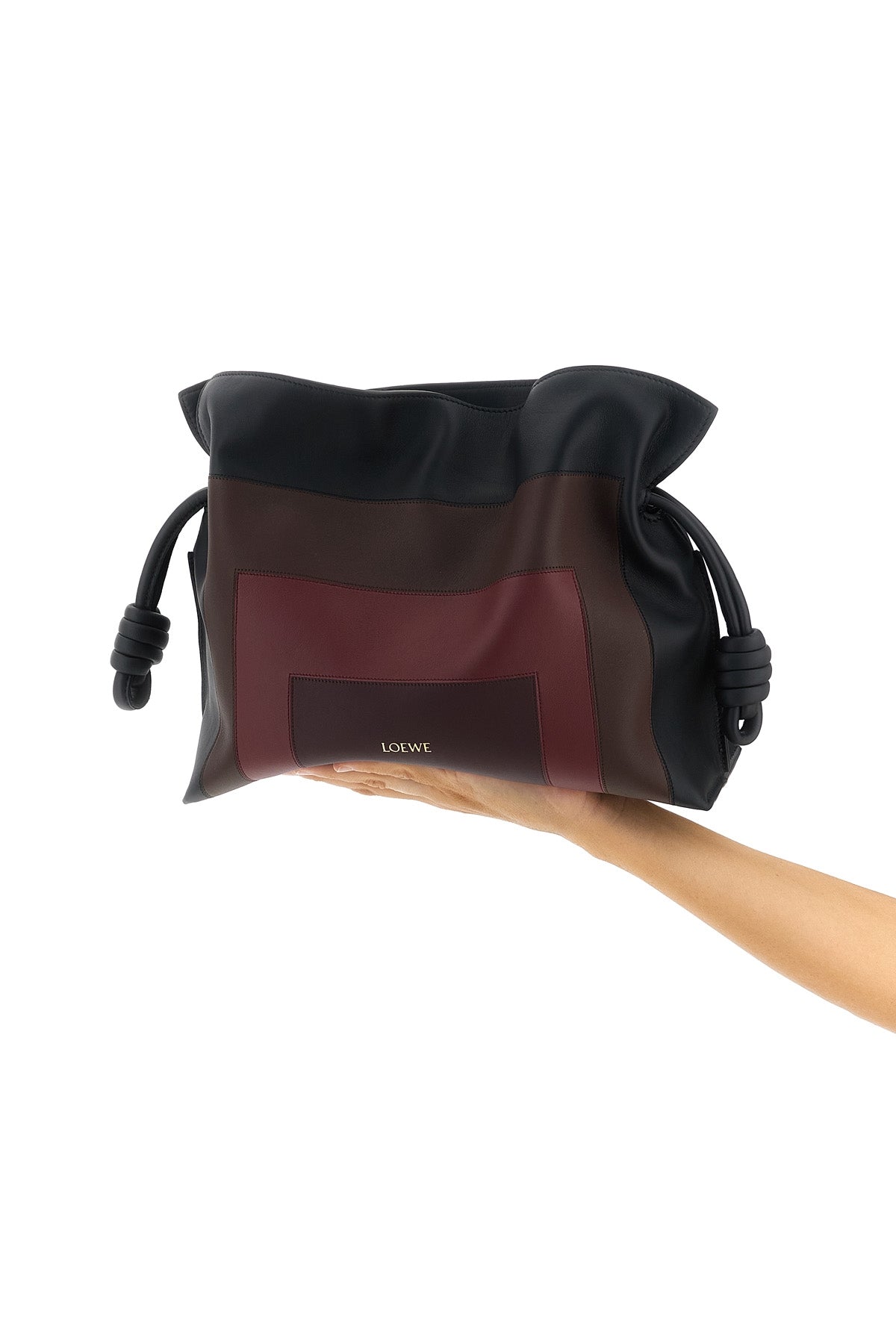 LOEWE Clutch 'Flamenco' medium LOEWE x Josef and Anni Alber For Women 100% calfskin leather (Bos Taurus)
