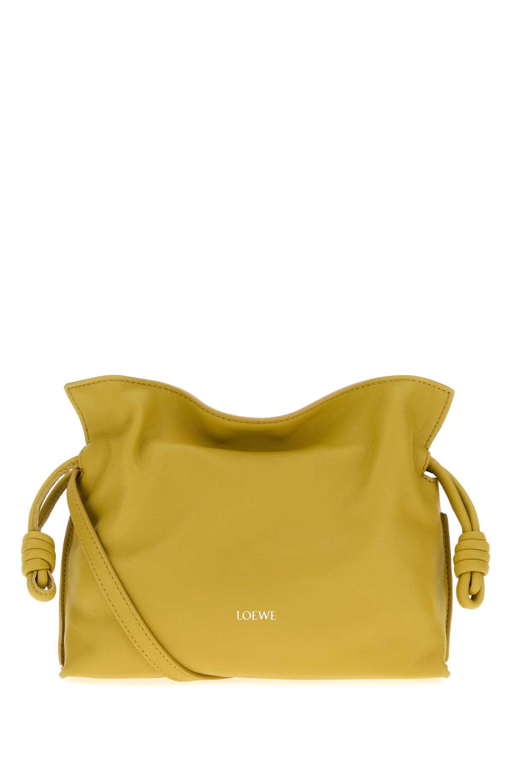LOEWE FLAMENCO CLUTCH MINI For Women Exterior: 100% Calf Lining: 100% Suede Finishing: Golden metal