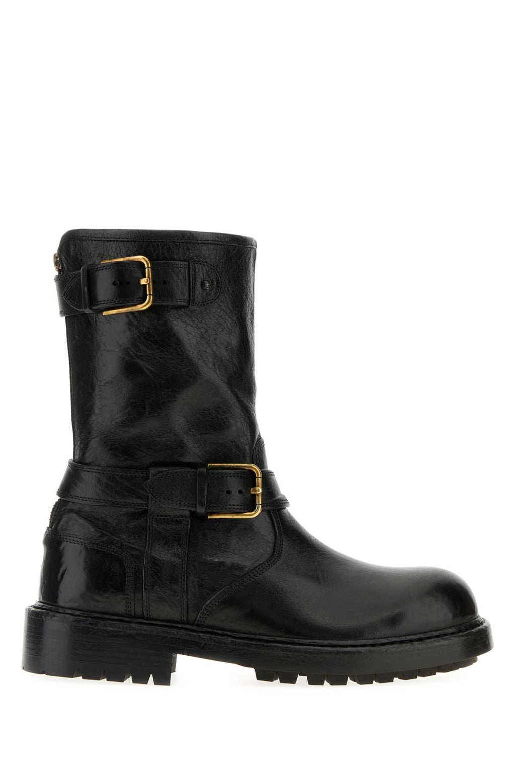 DOLCE & GABBANA STIVALE For Men Exterior: 100% Leather Interior: 100% Leather Sole: Rubber