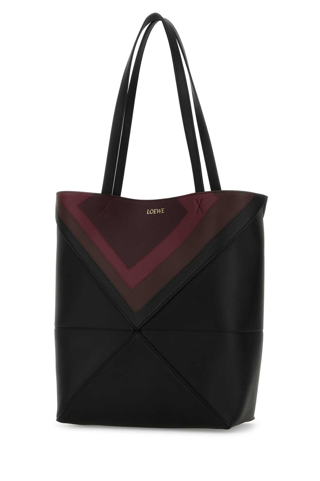 LOEWE PUZZLE FOLD TOTE M SQUARE For Women Exterior: 100% Calf Lining: 100% Suede