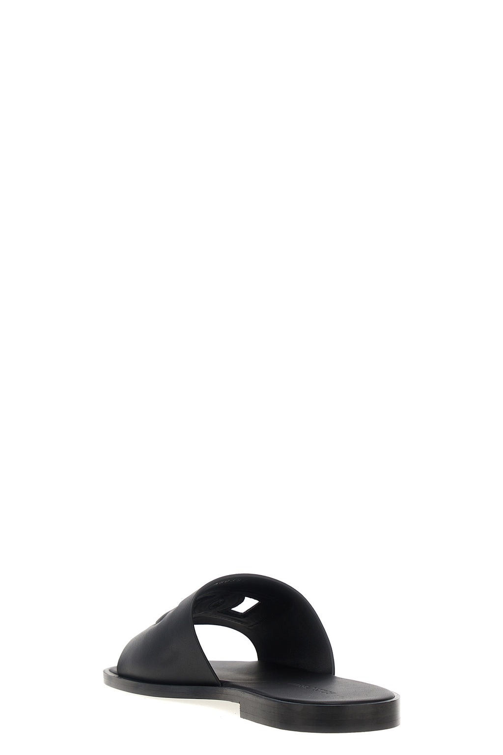 DOLCE & GABBANA Logo slides For Men 100% leather