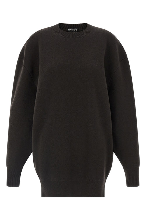 TOM FORD 'Sculptural Double Face' dress For Women 66% wv, 28% ws, 5% pa, 1% ea