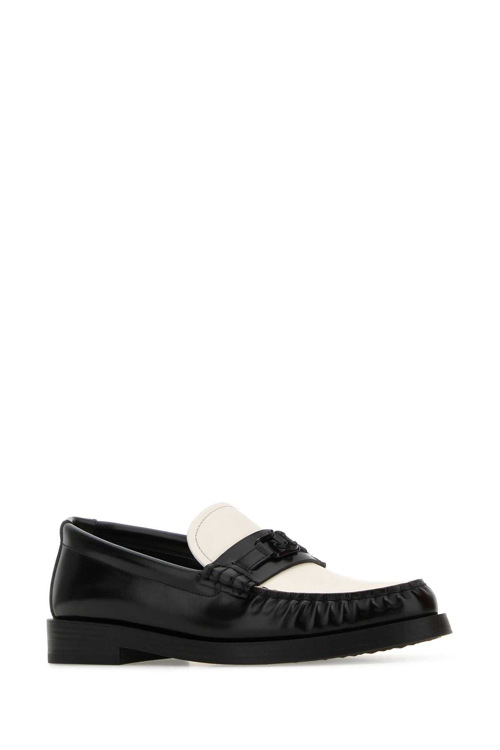 JIMMY CHOO MOCASSINI For Women Exterior: 100% Calf Interior: 100% Leather Sole: Rubber