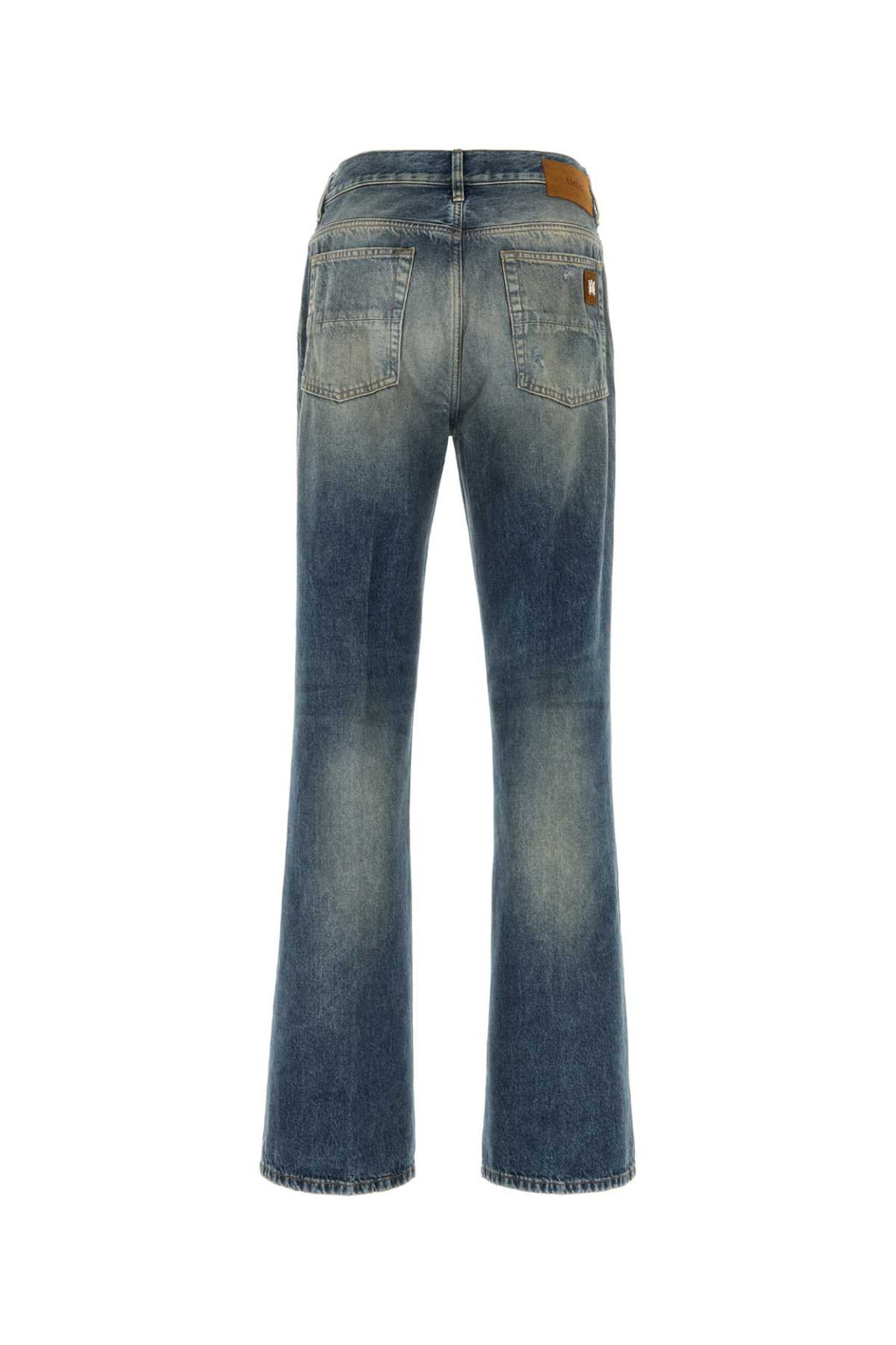 AMIRI SLASHED BOOT CUT JEAN For Men Exterior: 100% Cotton
