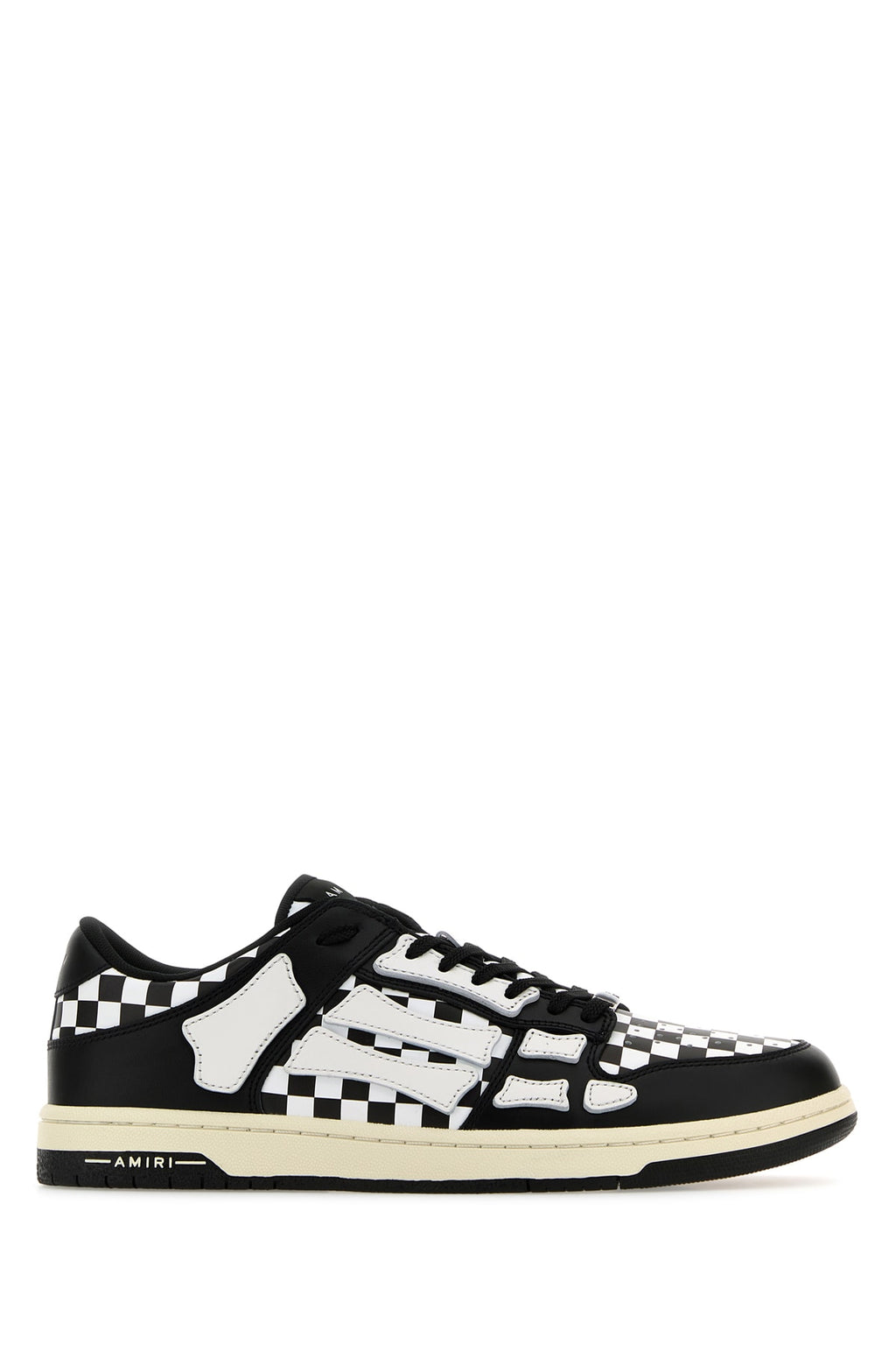 AMIRI CHECKERED SKEL TOP LOW For Men UPPER 100% COW LEATHER LINING100% POLYESTER MESH OUTSOLEOUTSOLE 100% Rubber