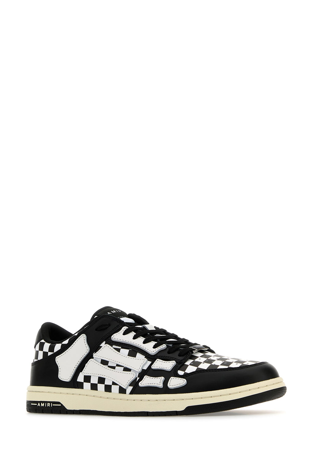AMIRI CHECKERED SKEL TOP LOW For Men UPPER 100% COW LEATHER LINING100% POLYESTER MESH OUTSOLEOUTSOLE 100% Rubber