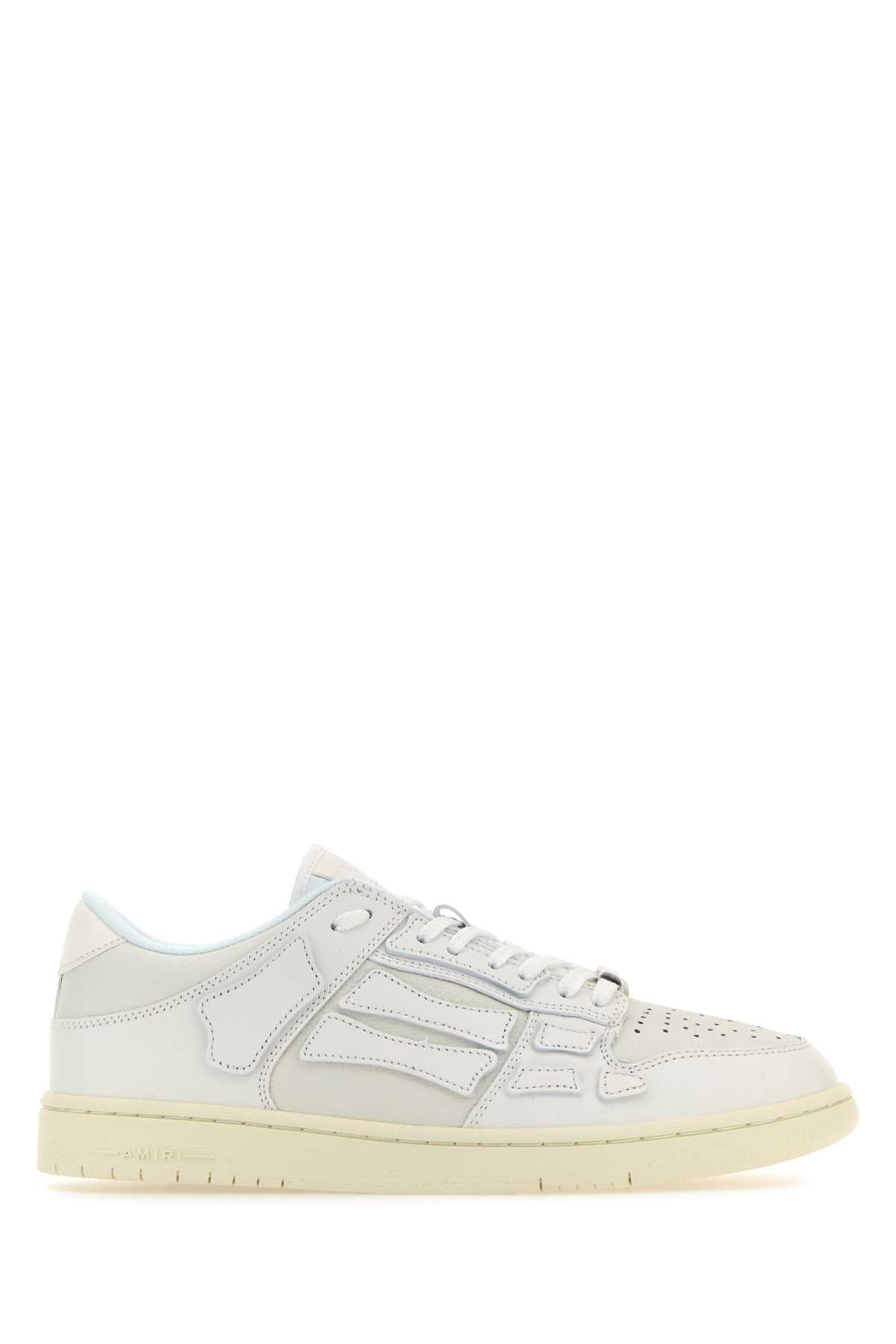 AMIRI SKEL TOP LOW For Men UPPER1100%COWLEATHERUPPER2100%POLYESTERLINING100%POLYESTERMESHOUTSOLE100%RUBBER