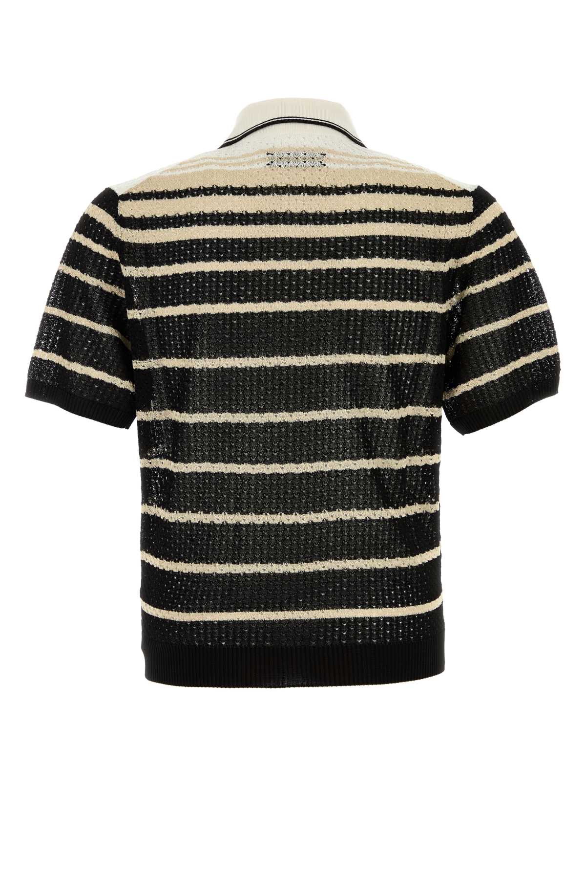 AMIRI STRIPED BUTTON DOWN SHIRT For Men Exterior: 100% Viscose