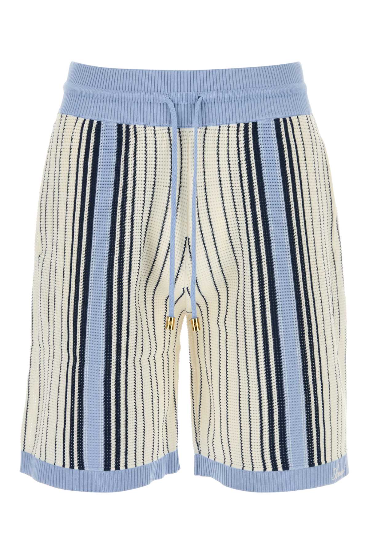 AMIRI AMIRI SCRIPT STRIPE SHORT For Men Exterior: 70% Viscose 30% Polyester