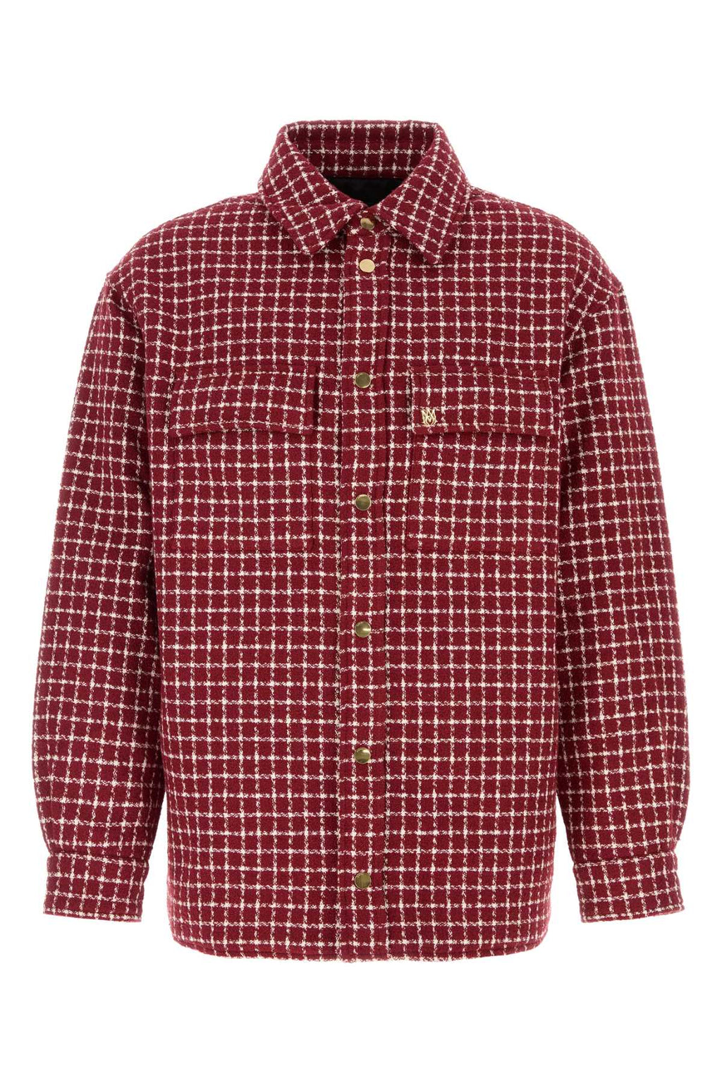 AMIRI BOUCLE PADDED OVERSHIRT For Men Exterior: 85% Cotton 15% Nylon Lining: 100% Viscose