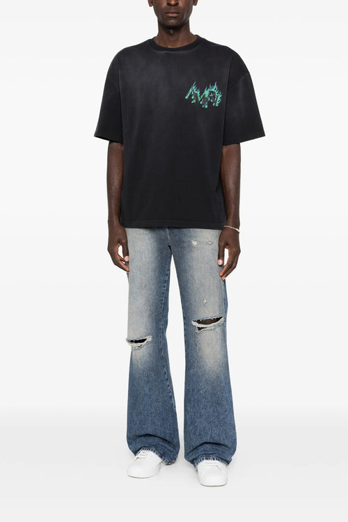 AMIRI 'Flames' T-shrt For Men 100% cotton