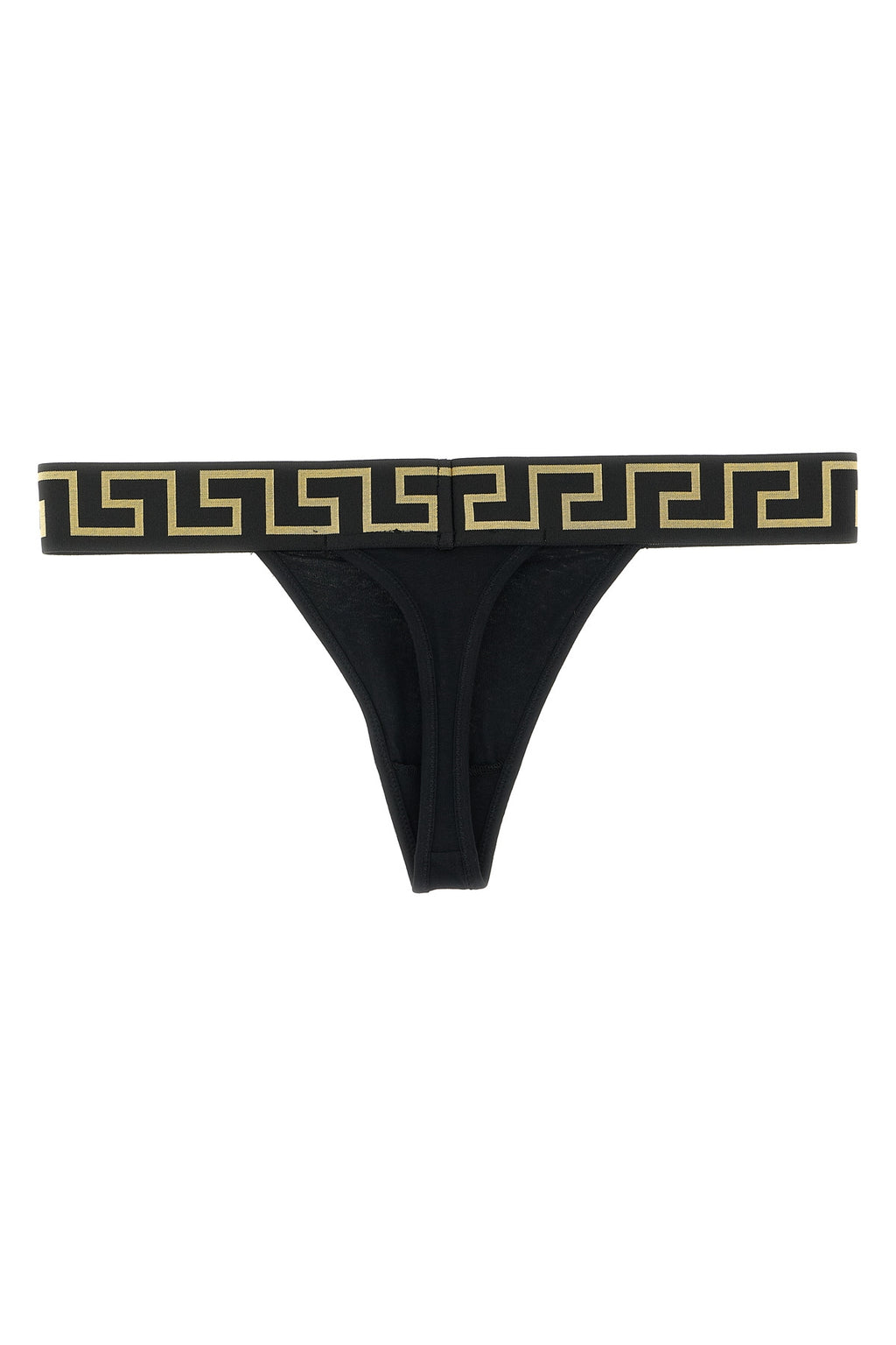 VERSACE 'Greca' thong For Women 94% cotton 6% elastane