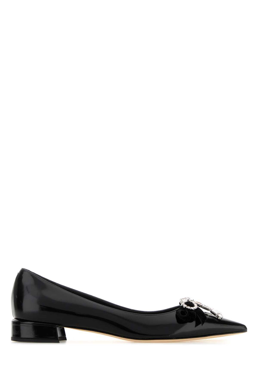 JIMMY CHOO AURIA FLAT For Women Exterior: 100% Leather Interior: 100% Leather Sole: Leather
