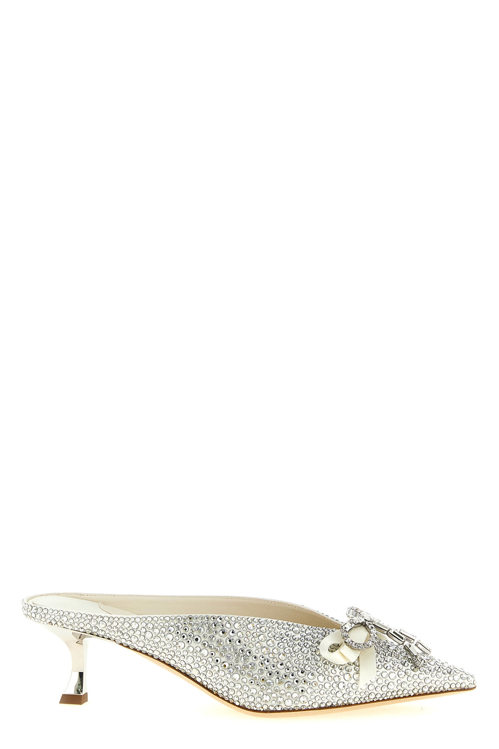 JIMMY CHOO 'Auria' sabots For Women 50% tx 35% cy 5% sa 5% pt 5% me