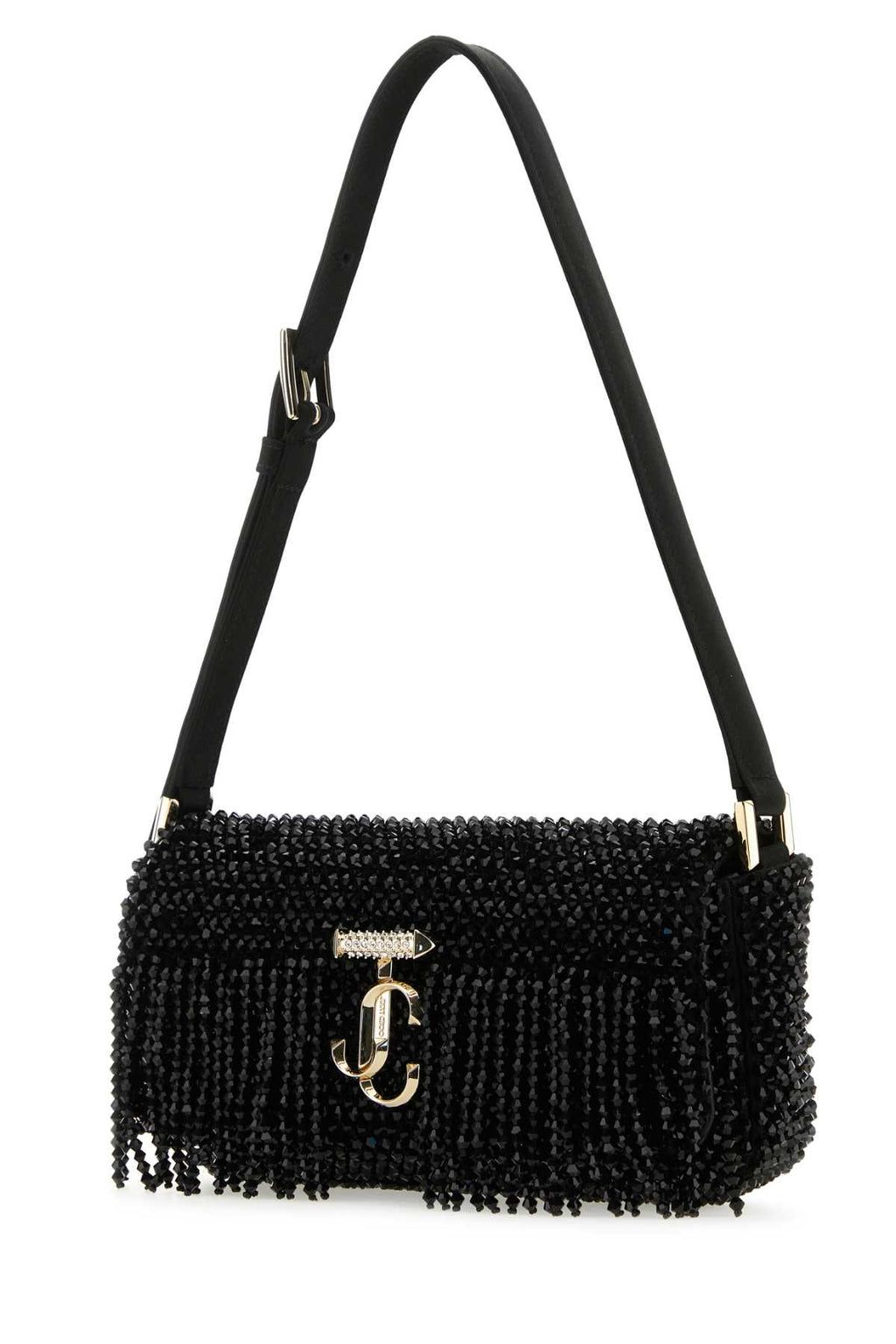 JIMMY CHOO BORSA For Women Exterior: 100% Fabric Lining: 100% Fabric 100% Leather Finishing: Golden metal