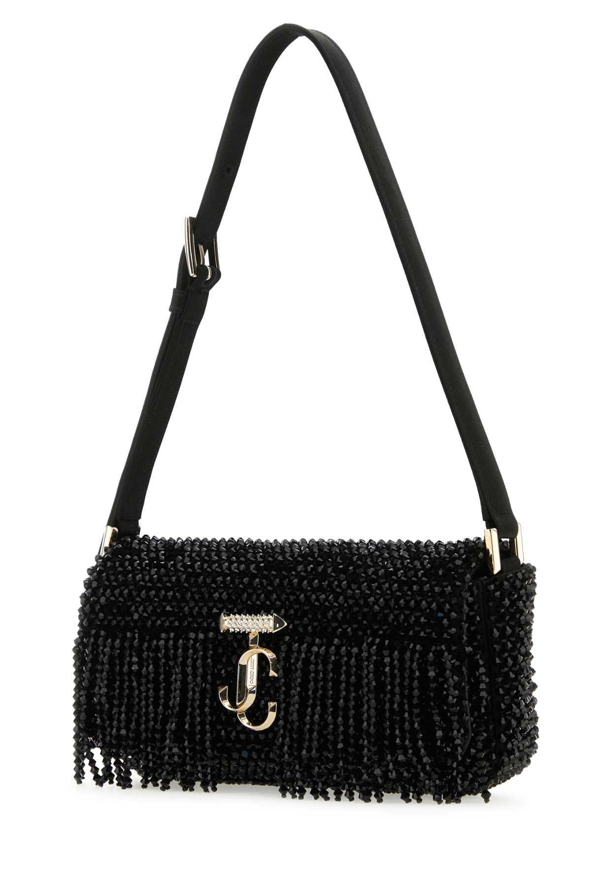 JIMMY CHOO BORSA For Women Exterior: 100% Fabric Lining: 100% Fabric 100% Leather Finishing: Golden metal