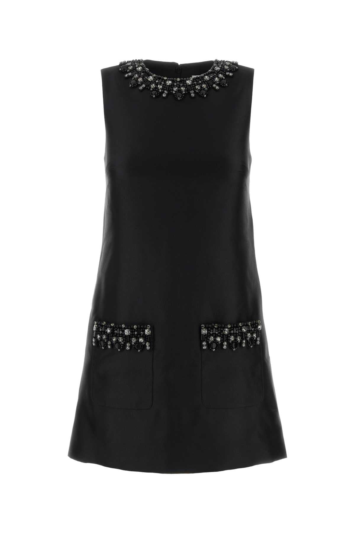 SELF PORTRAIT MINI DRESS TAFFETA For Women Exterior: 100% Polyester Lining: 100% Polyester