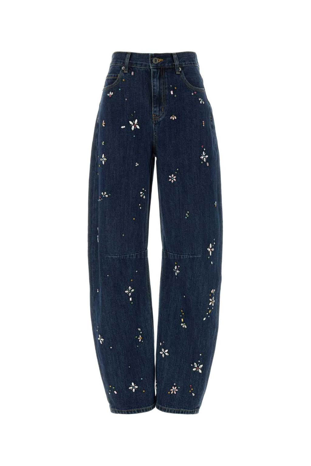 SELF PORTRAIT JEANSAPPLICAZIONI For Women Exterior: 100% Cotton
