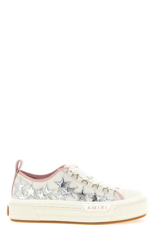 AMIRI 'Metallic Stars Court Low' sneakers For Women 100% cow leather (bos taurus)