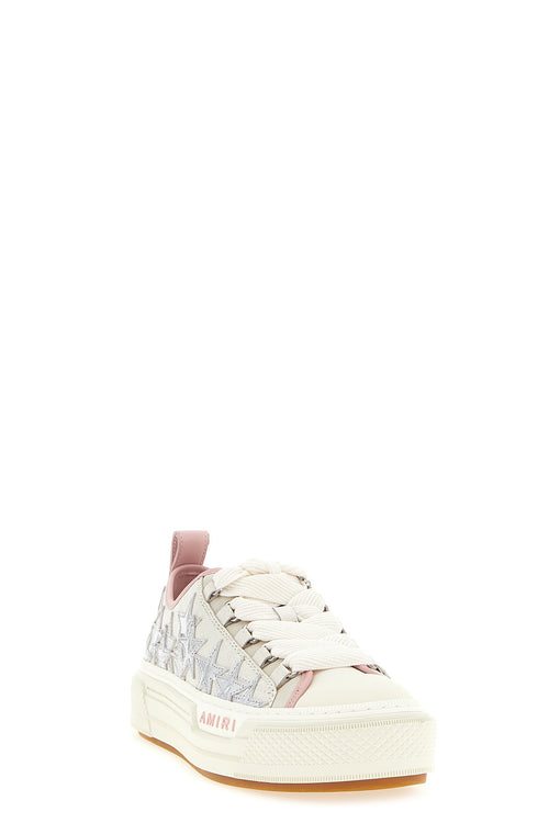 AMIRI 'Metallic Stars Court Low' sneakers For Women 100% cow leather (bos taurus)