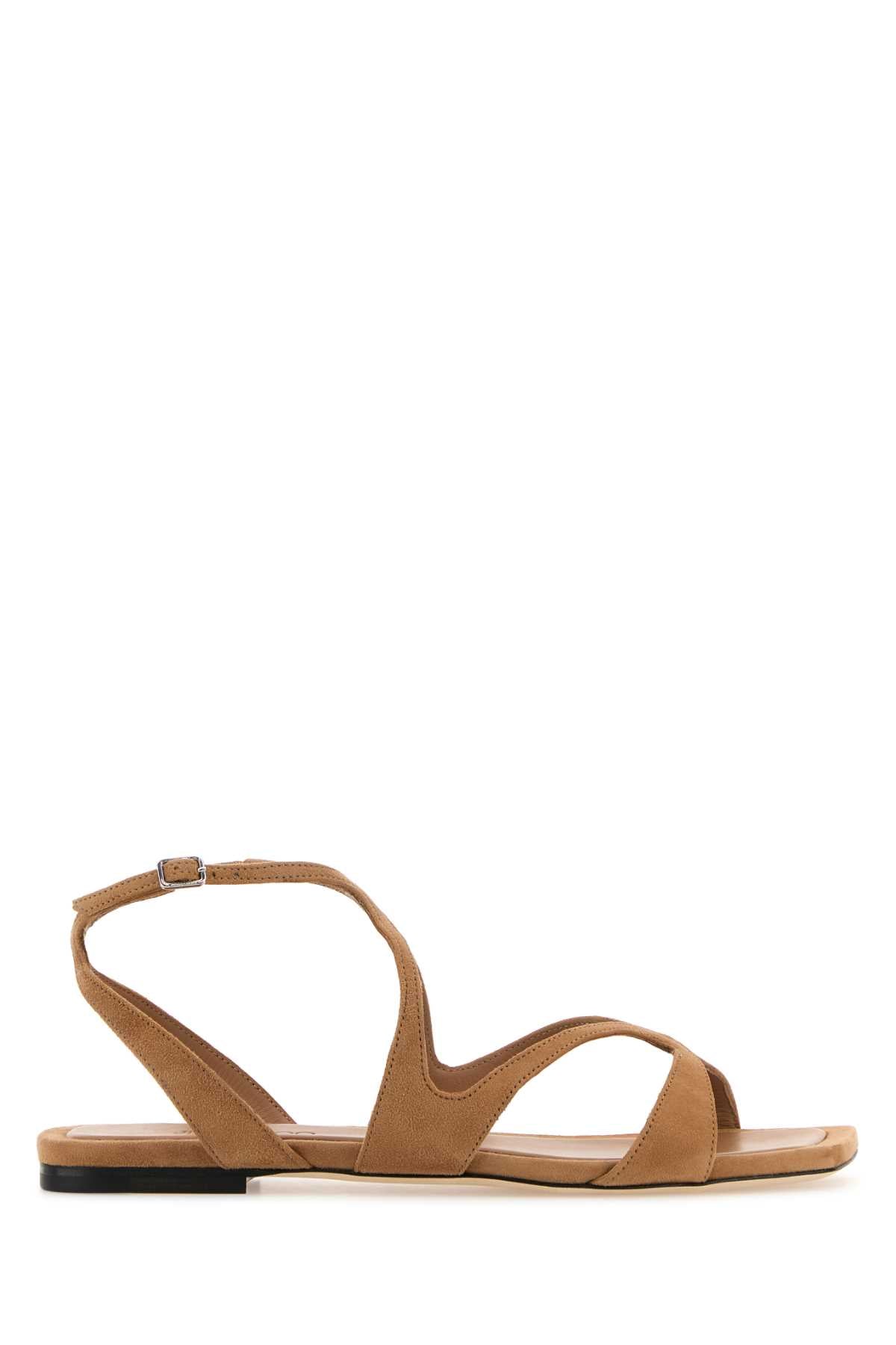 JIMMY CHOO AYLA FLAT For Women Exterior: 100% Suede Interior: 100% Leather Sole: Leather