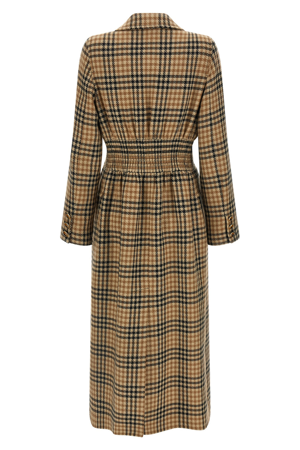 valentino garavani Valentino Garavani Houndstooth Wool coat