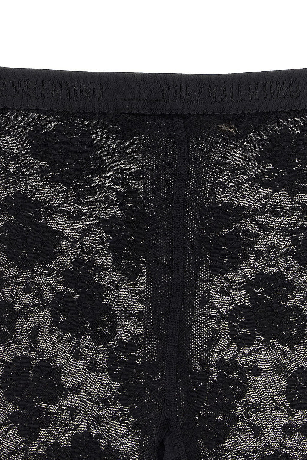 VALENTINO GARAVANI Valentino Garavani 'Chez Valentino' lace tights For Women 91% polyamide, 9% elastane