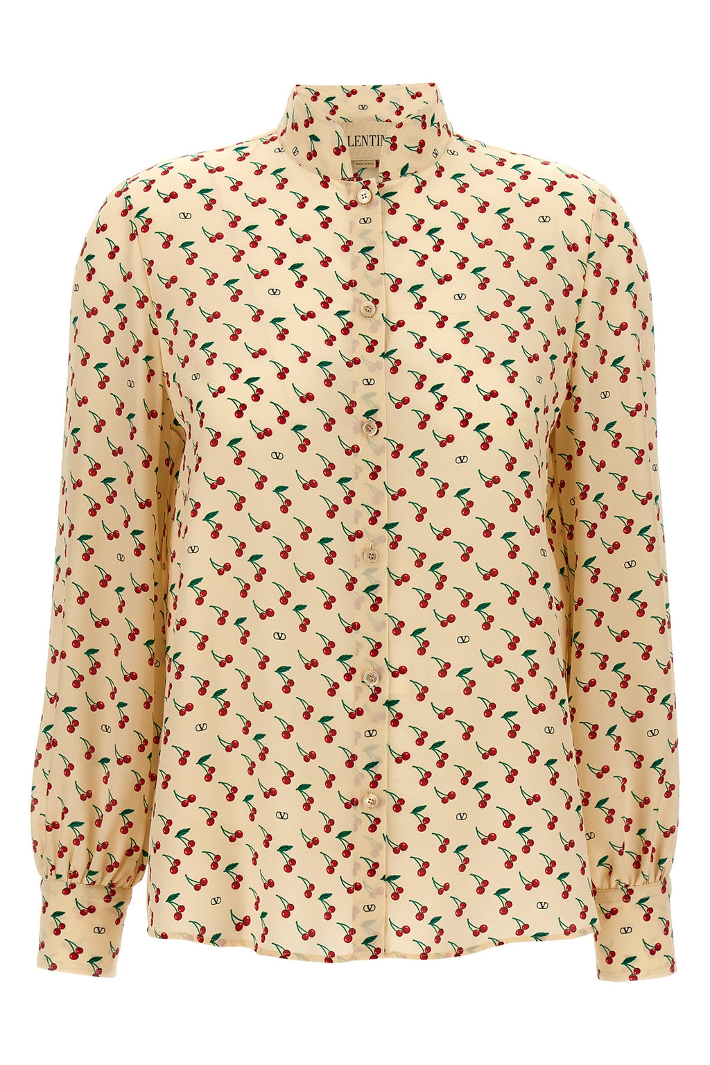 VALENTINO GARAVANI Valentino Garavani 'Cherryfic' shirt For Women 100% silk