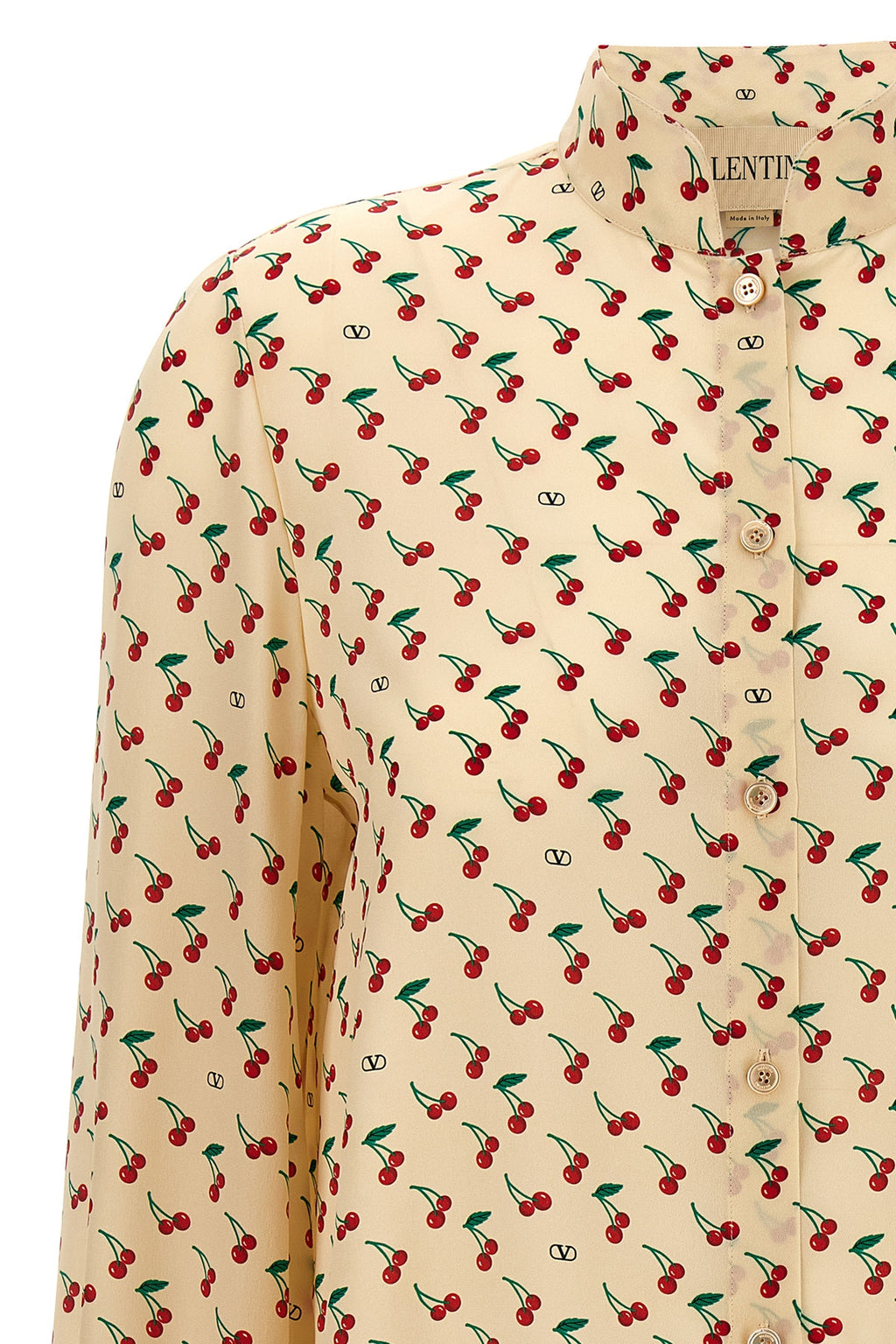 VALENTINO GARAVANI Valentino Garavani 'Cherryfic' shirt For Women 100% silk
