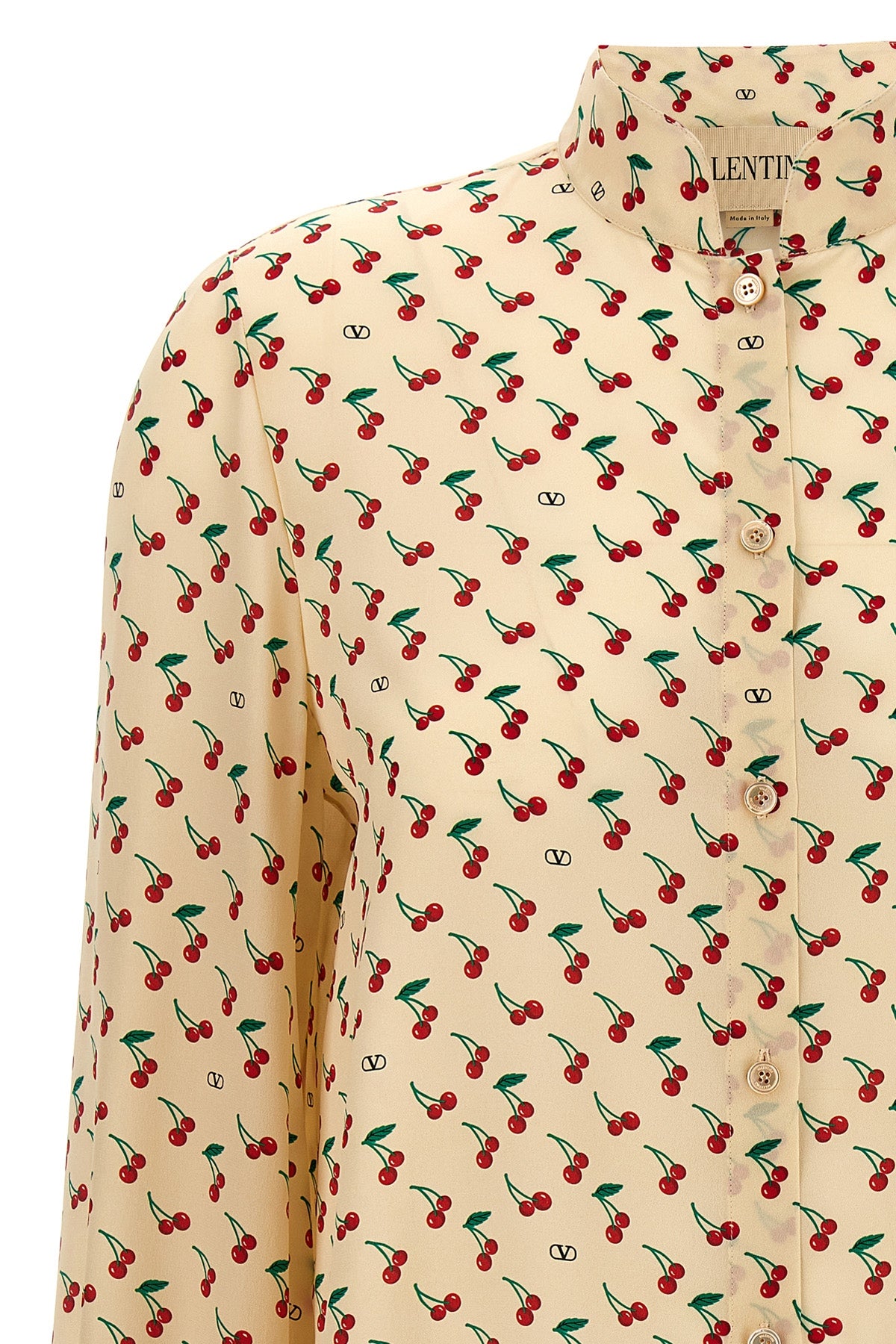 VALENTINO GARAVANI Valentino Garavani 'Cherryfic' shirt For Women 100% silk