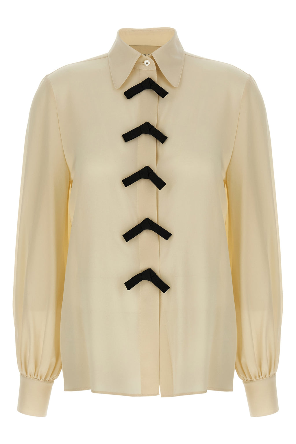 VALENTINO GARAVANI Valentino Garavani bow shirt For Women 100% silk
