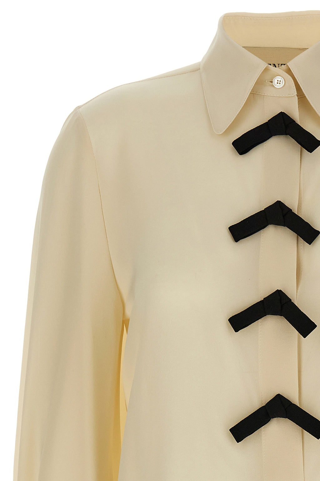 VALENTINO GARAVANI Valentino Garavani bow shirt For Women 100% silk