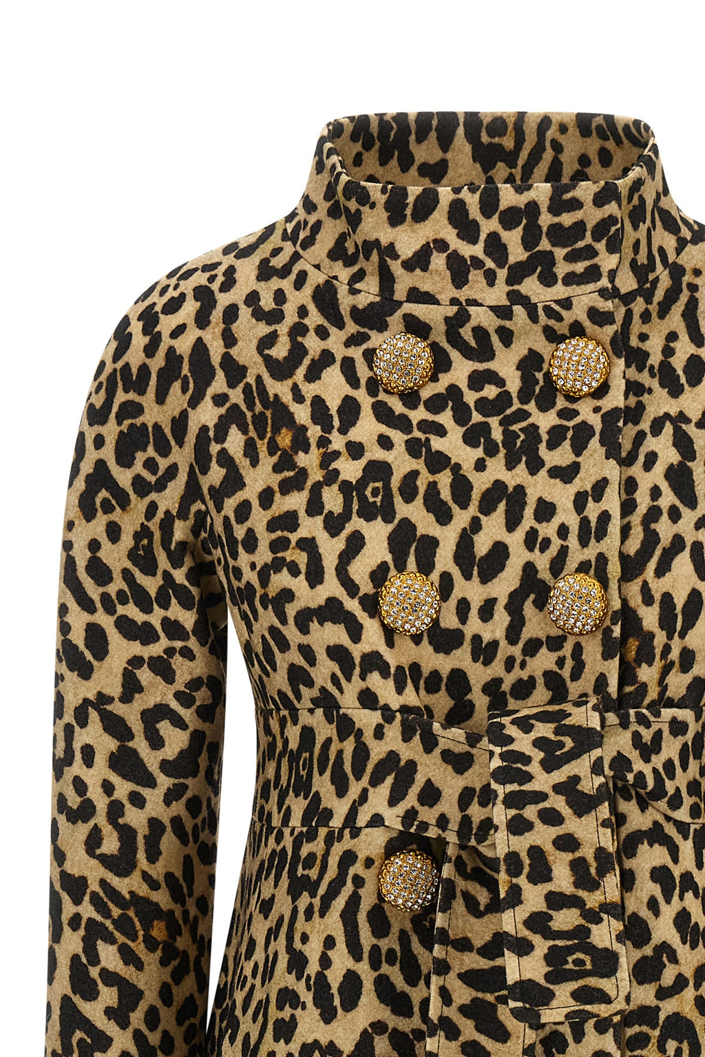 valentino garavani Coat Valentino Garavani animal print cloth
