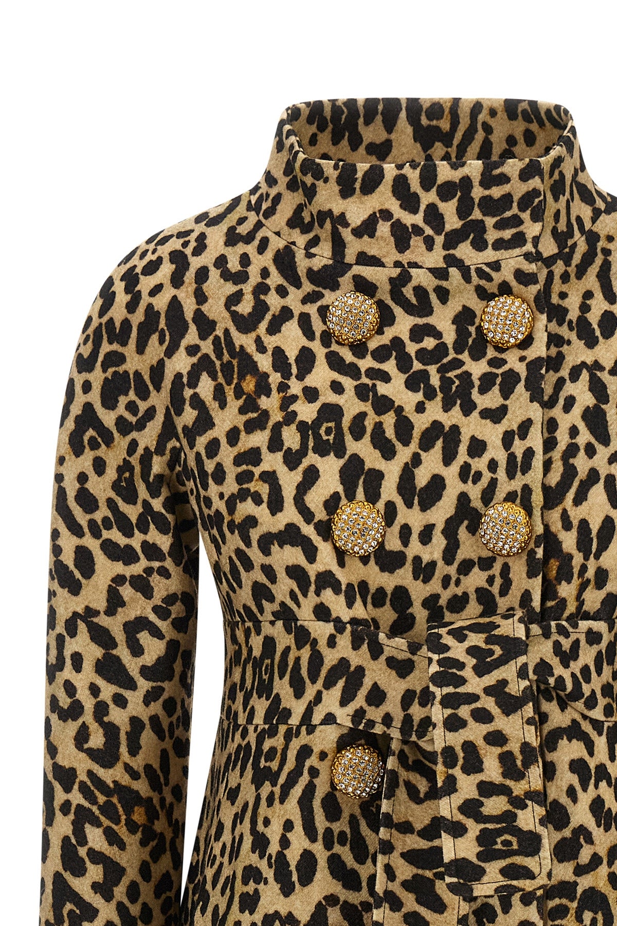 valentino garavani Coat Valentino Garavani animal print cloth