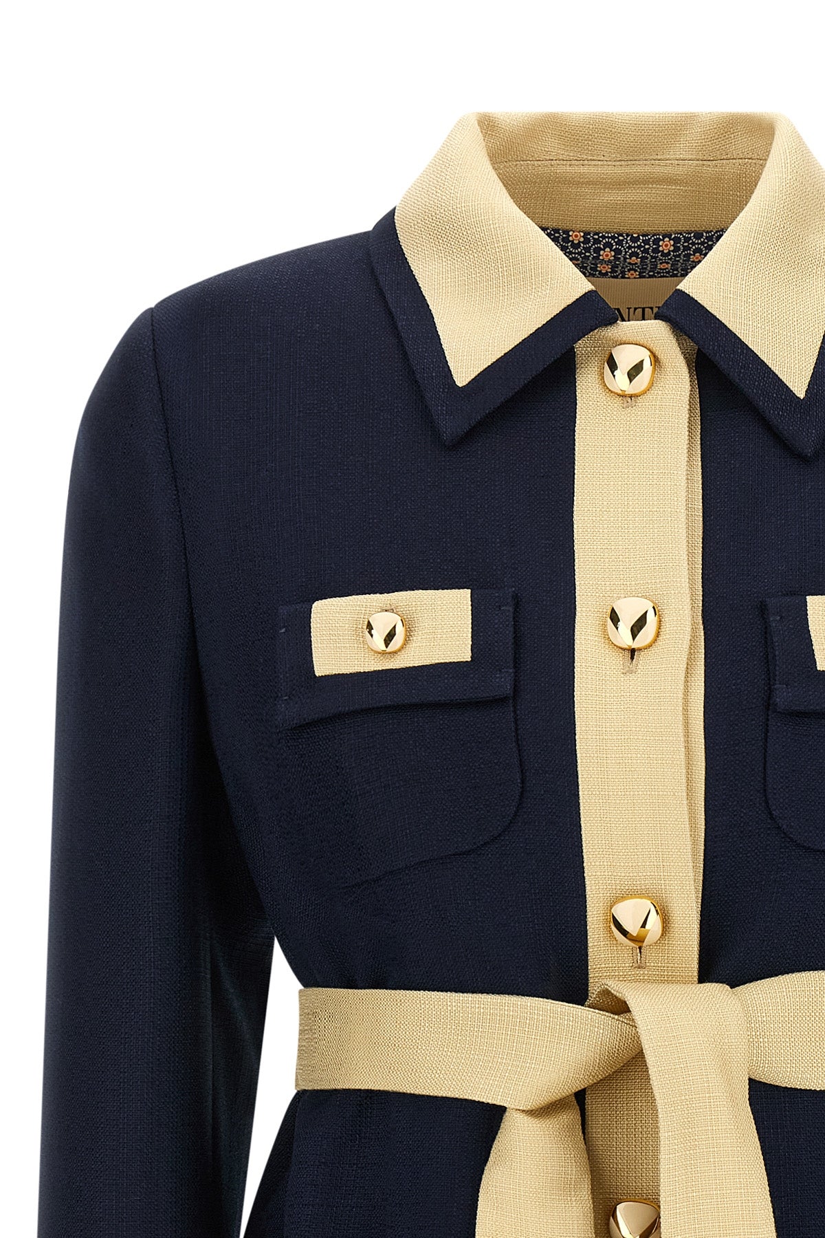 valentino garavani Valentino Garavani belted caban