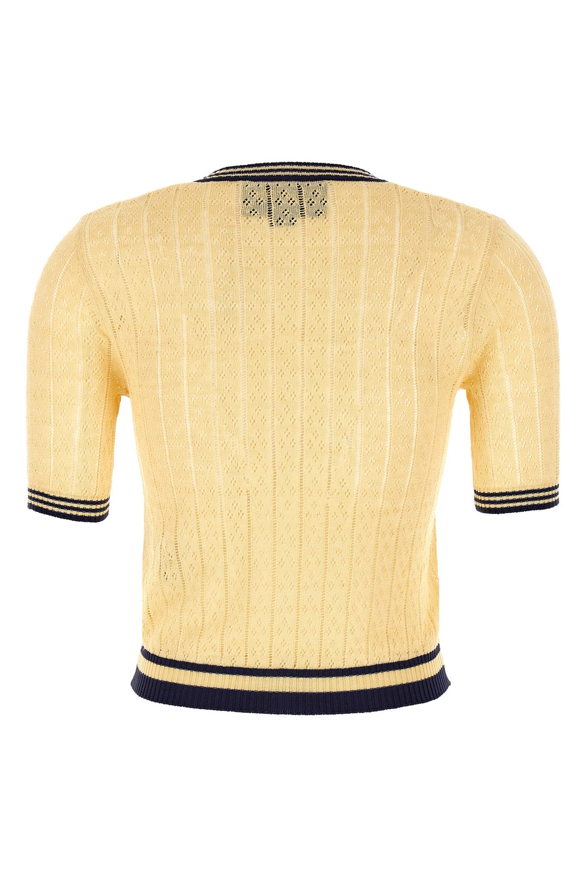 VALENTINO GARAVANI Valentino Garavani VG embroidery cardigan For Women 45% li, 38% vi, 17% co