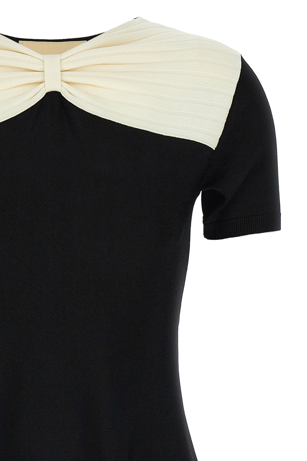 VALENTINO GARAVANI Valentino Garavani bow dress For Women 83% viscose, 17% polyester