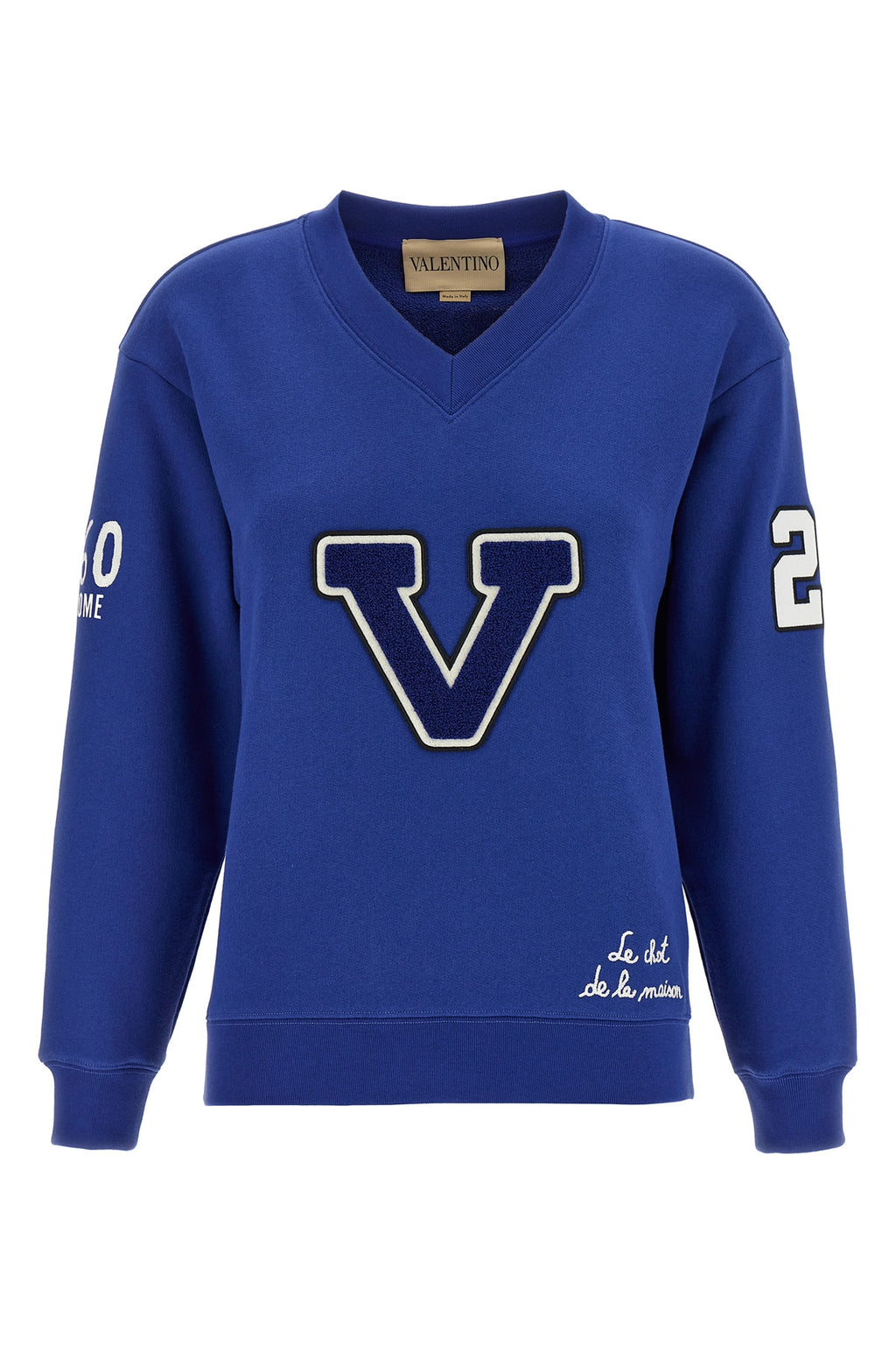 VALENTINO GARAVANI Valentino Garavani 'Chat de la Maison' sweatshirt For Women 100% cotton