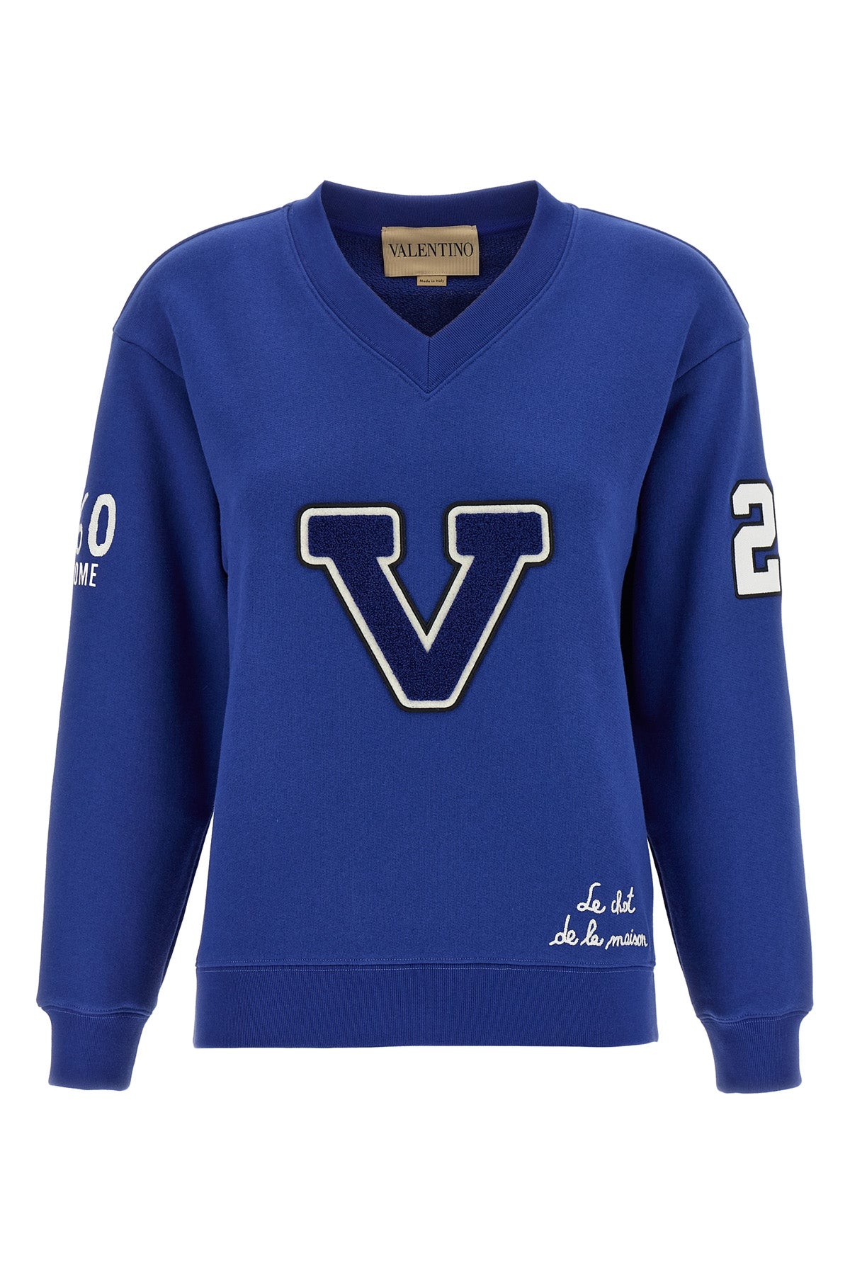 VALENTINO GARAVANI Valentino Garavani 'Chat de la Maison' sweatshirt For Women 100% cotton