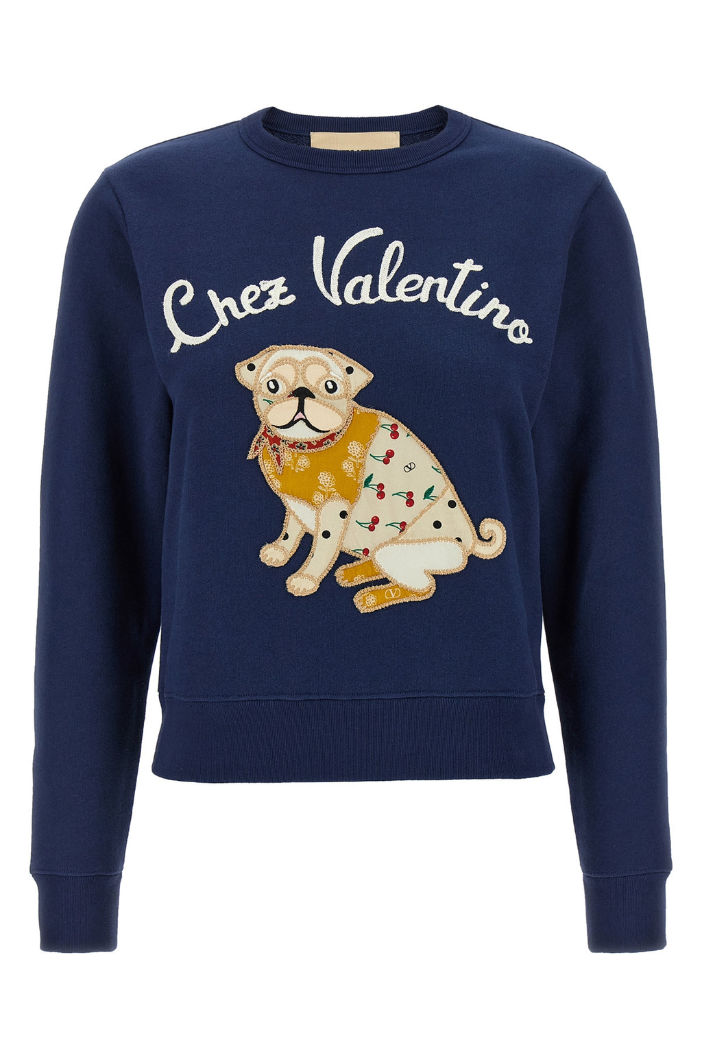 VALENTINO GARAVANI Valentino Garavani 'Chez Valentino' sweatshirt For Women 100% cotton