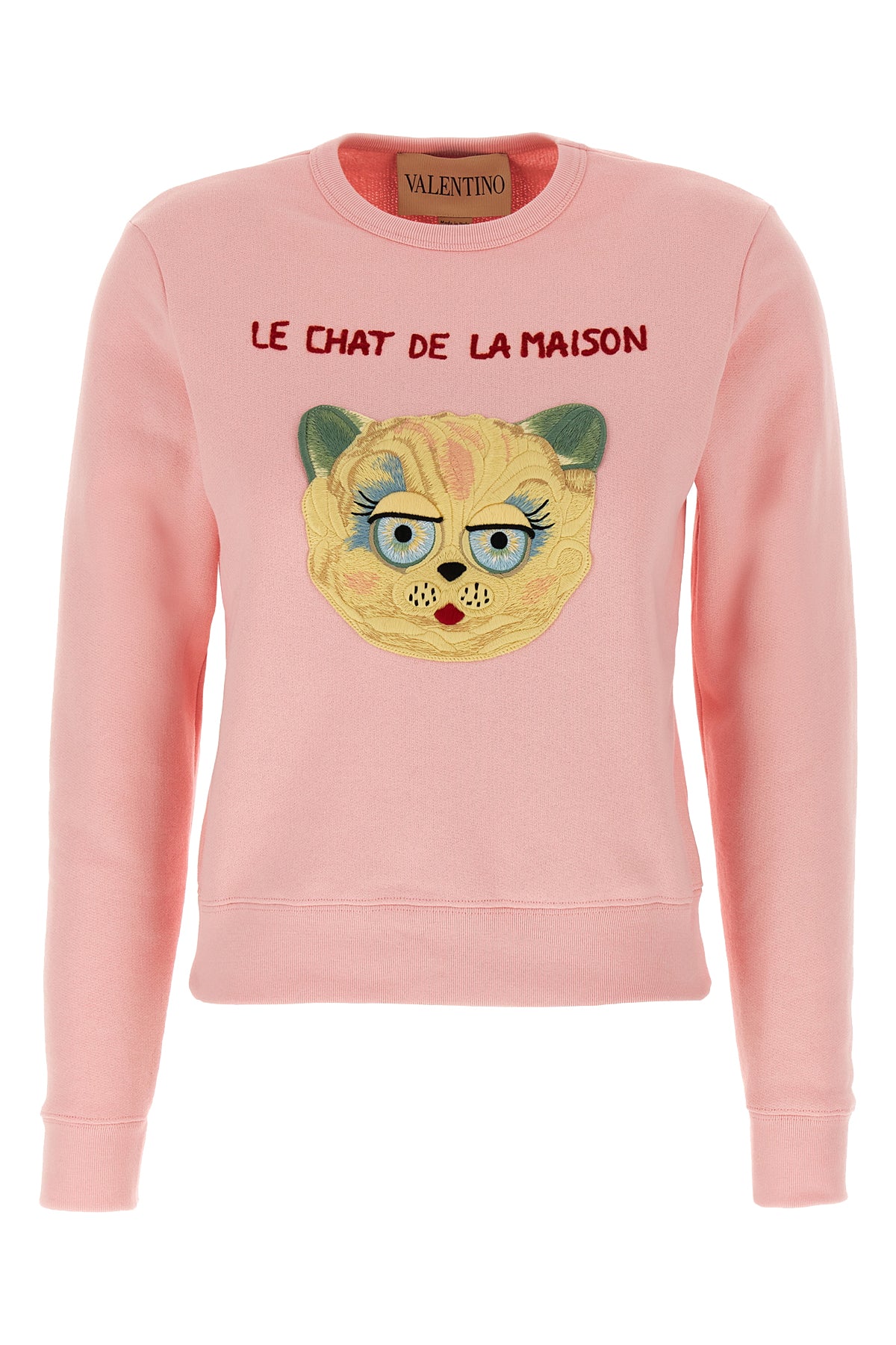 VALENTINO GARAVANI Valentino Garavani 'Le Chat de la Maison' sweatshirt For Women 100% cotton